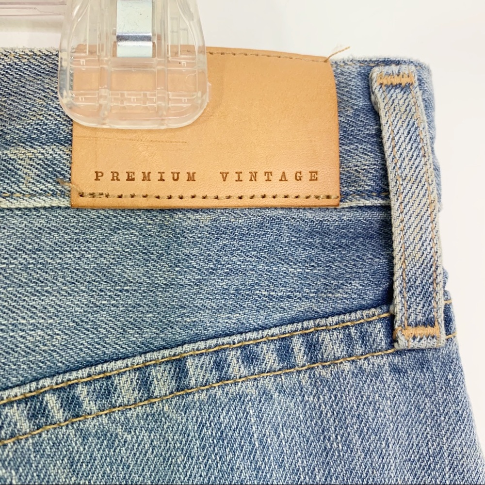 CITIZENS OF HUMANITY Jeans Liya High Rise Classic Crop Side Color block 27 - Picture 9 of 13